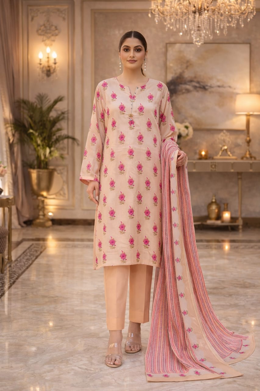 Nishat 3 Piece Unstitch