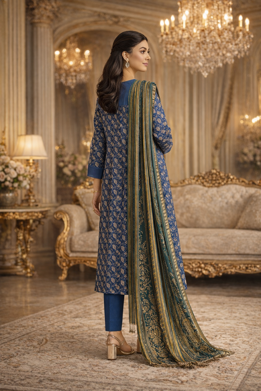 Nishat Unstitched 3-Piece Digital Printed Lawn Suit – 42201565-R